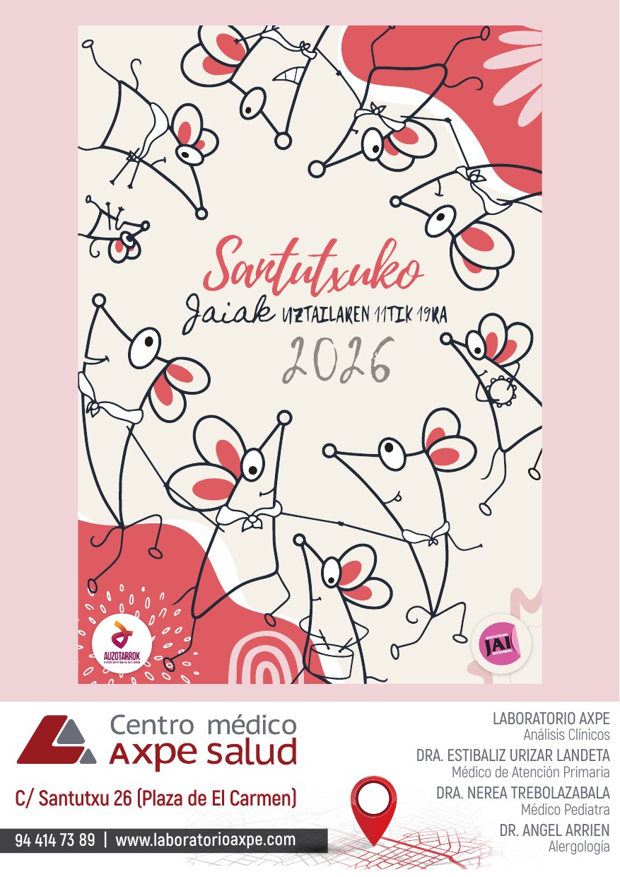 Santutxuko Jaiak 2026 - 1. orrialdea