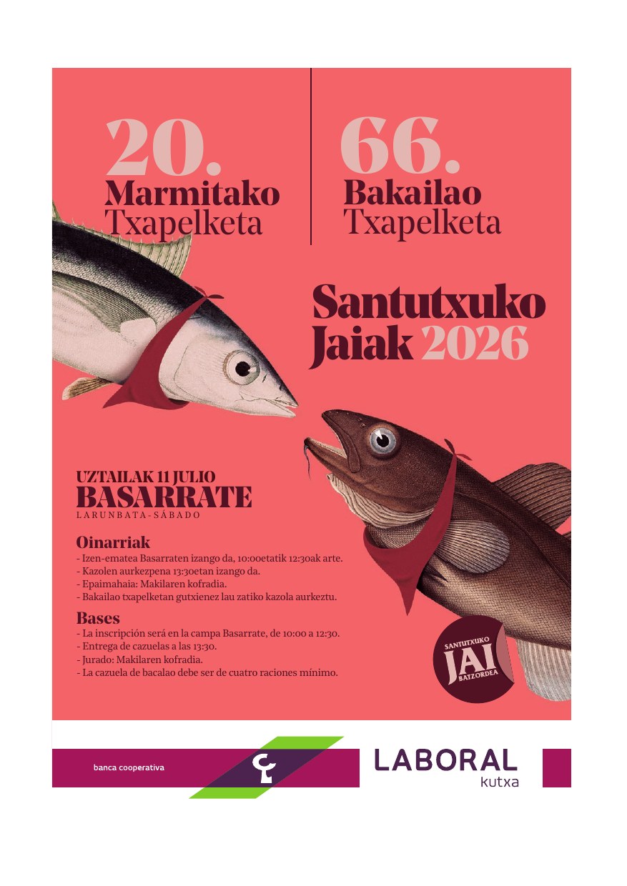 Santutxuko Jaiak 2026 - 2. orrialdea