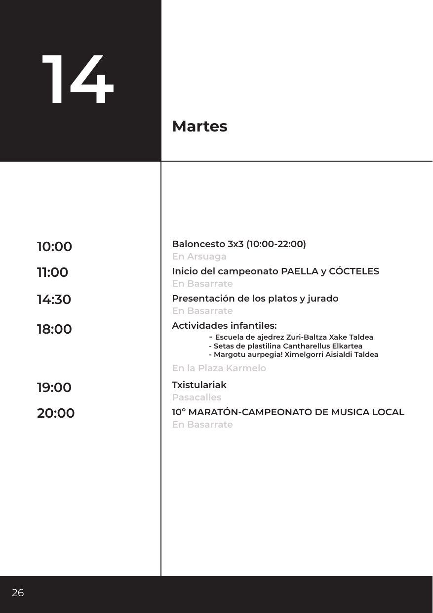 Santutxuko Jaiak 2026 - 26. orrialdea